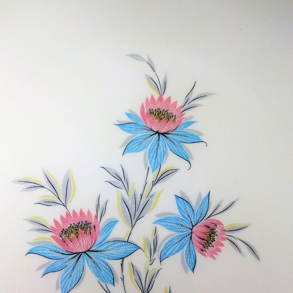 1950's Steubenville Pottery Fairlane Chop Platter - Picture 4 of 8